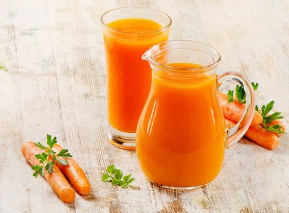 suc de morcovi pentru potenta